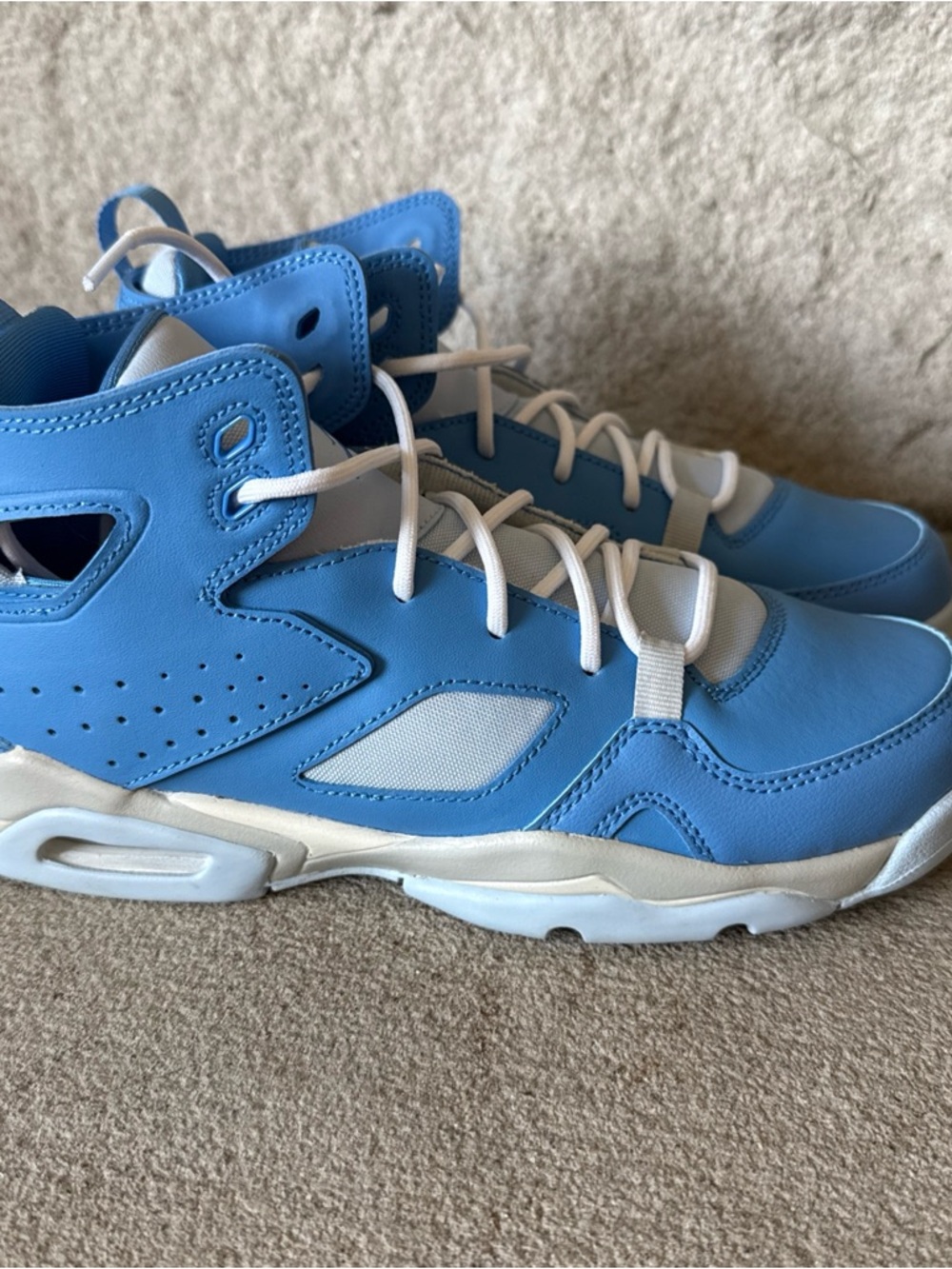 Nike Air Jordan Flight Club ‘91 Legend Blue sneakers Size 5Y New & Unused - Picture 3 of 7